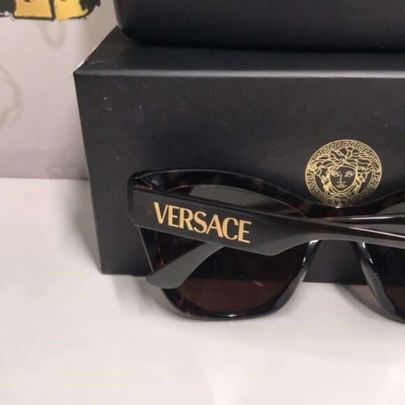 NEW Authentic Tortoise Shell Sunglasses VE4417-U - Picture 14 of 14